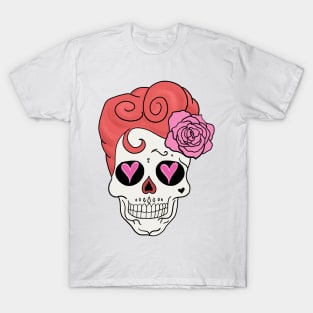 Mexican Skull Dia de los muertos Day of the dead T-Shirt